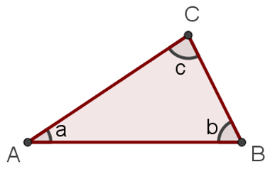 Calcular angulos triangulo