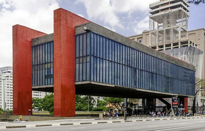 São Paulo kunstmuseum - moderne arkitektur
