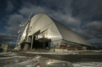 Sarnofag v Černobilu