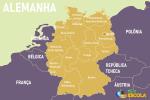 독일: 일반 데이터, 수도, 깃발, 지도