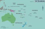 Okeaania: riigid, kaart, rahvastik, kliima ja muu