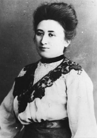 Rosa Luxemburg, Poolse filosoof, econoom en communistische activist.[1]