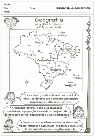 Бразилски региони
