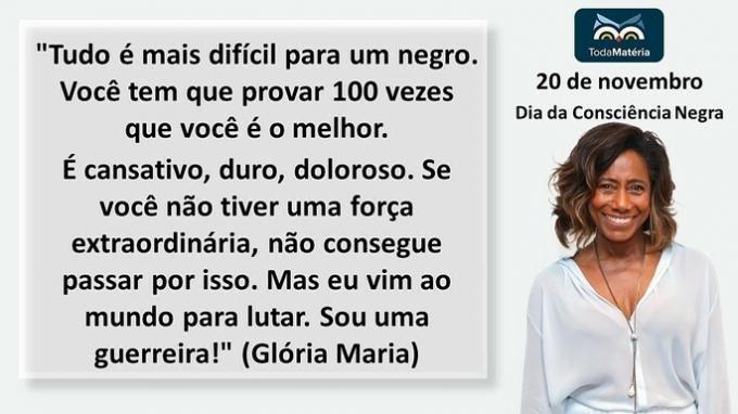 Gloria Maria-setning for svart bevissthet