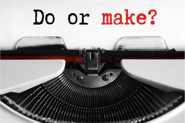 The verb “to do” can be translated as do or make.