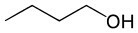 Strukturna formula butanola