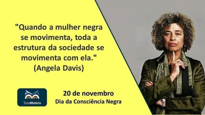 Angela Davis-setning for svart bevissthet