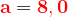 \ dpi {120} \ mathbf {\ color {Red} to \ color {Black} {\ color {Red} 8.0}}