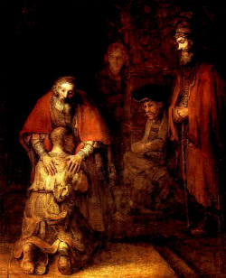 Il ritorno del figliol prodigo di Rembrandt