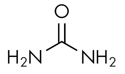 Kemisk struktur af urinstof