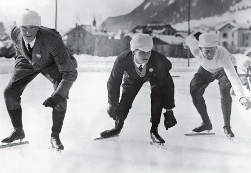 رياضيون في دورة الألعاب الأولمبية الشتوية لعام 1924