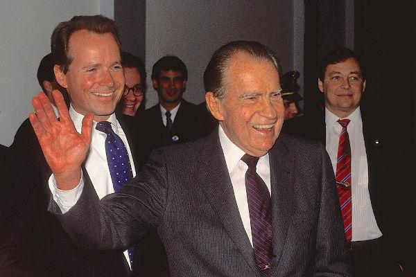 El presidente Richard Nixon es, hasta el día de hoy, el único presidente en la historia de Estados Unidos que ha renunciado a la presidencia. [1]