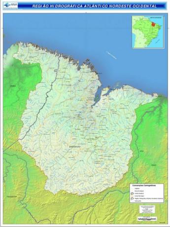 Bassin hydrographique de l'ouest de l'Atlantique Nord-Est