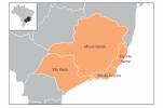 남동부 주: 그들이 무엇인지, 수도, 지도