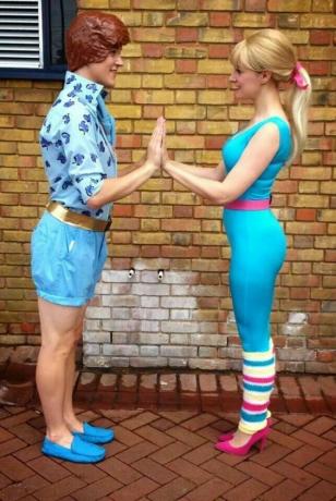Barbie ja Keni karnevali kostüüm