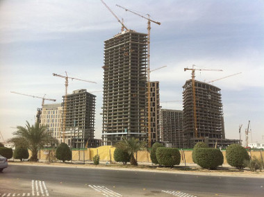King Abdullah, a city under construction in the middle of the desert ¹