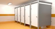 Selecteer nooit de middelste cabines in openbare toiletten