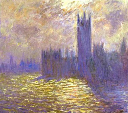 Monet's Parliament of London