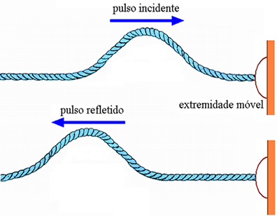 Bølgerefleksjon på et tau. Studie av bølgerefleksjon i strengen