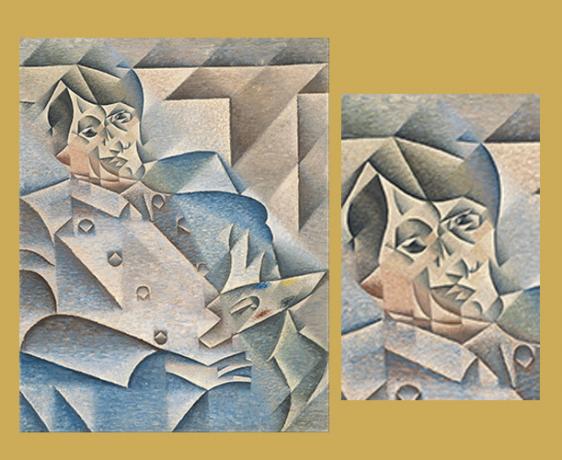 portrait of Picasso, Juan Gris