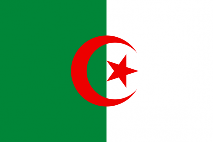 Alžīrijas karogs