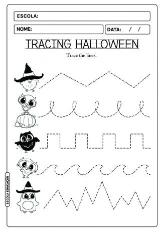 Halloween-aktiviteter på engelsk