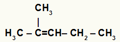 2-метилпент-2-ен