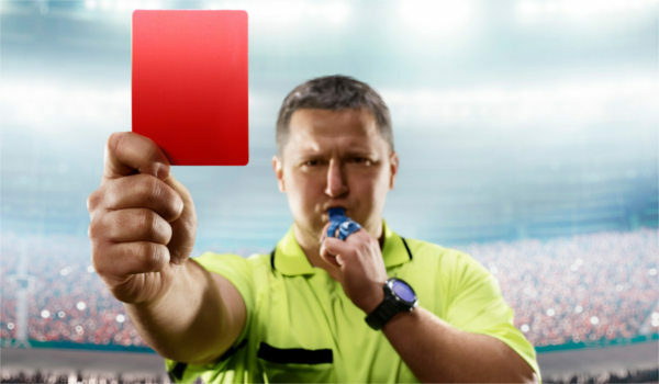 Referees started using cards from 1970 onwards.