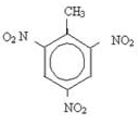 TNT structural formula