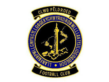 Официальный щит футбольного клуба Clwb Llanfair F.C.