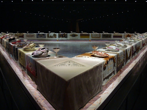 The Dinner Party, by Judy Chicago