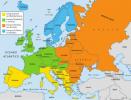 Europa de Est: țări, hartă și rezumat