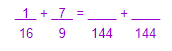 Esempio di secondo passaggio