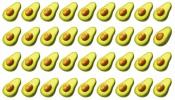 Find the different avocado in the image in just 10 seconds