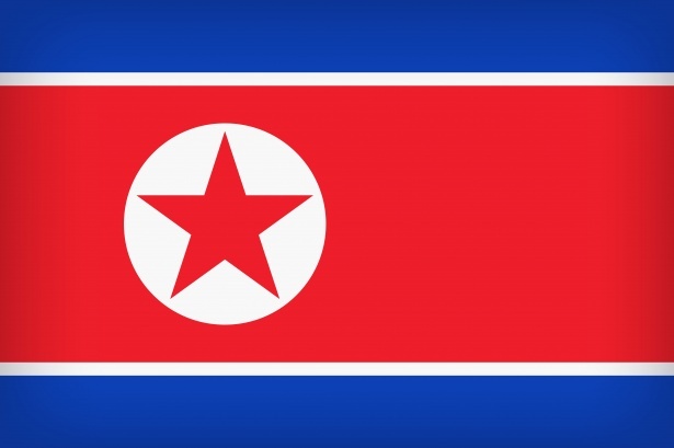 Vlajka Severnej Kórey