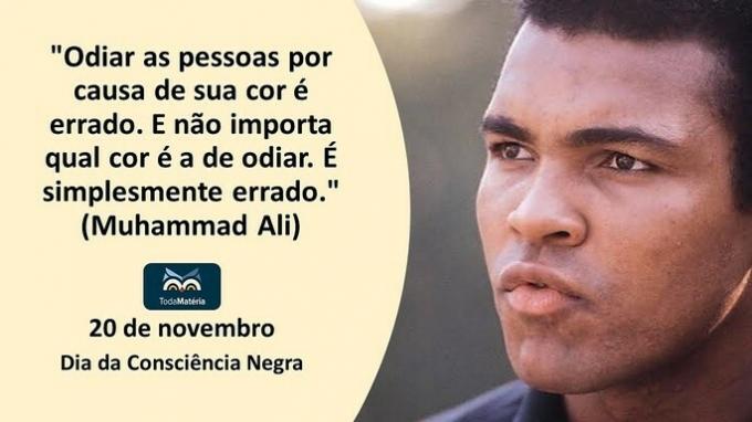 Stavek Muhammad Ali za črno zavest