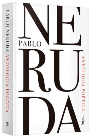प्रकाशक जोस ओलंपियो द्वारा प्रकाशित पाब्लो नेरुदा द्वारा " एंटोलोजिया पोएटिका" पुस्तक का कवर।