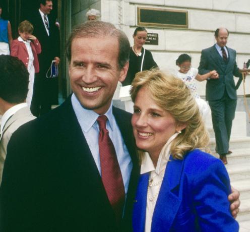 Joe a Jill Bidenovi v roce 1987.[2]