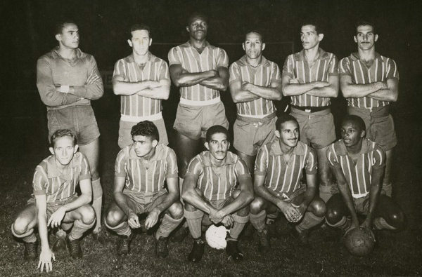 Bahia-laget, första brasilianska mästaren, 1960.