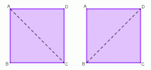 正方形の面積：どのように計算するのですか？