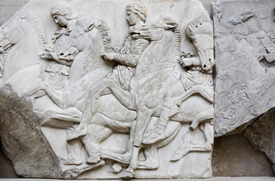 Kugler fra Parthenon eller Elgin? Parthenon Marbles