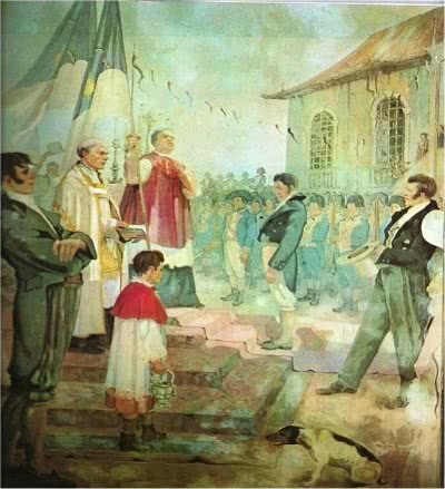 1817 Devrimi Bayraklarının Kutsanması