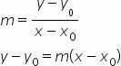 Équation linéaire utilisant le coefficient