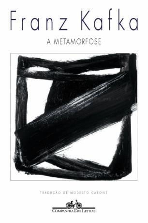 Cover of the book A metamorfose, by Franz Kafka, published by Companhia das Letras. [1]