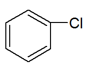 Структурна формула похідного бензолу