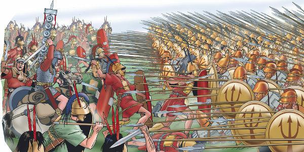Peloponnesiska kriget: huvudhändelser