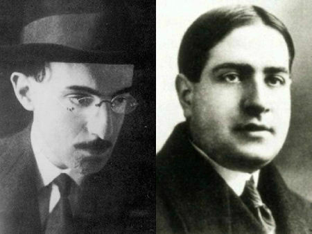 Fernando Pessoa og Mário de Sá-Carneiro er blant hovedrepresentantene for Orphism i Portugal
