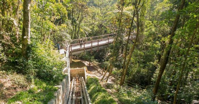 In São Bernardo do Campo wordt een nieuw ecologisch park ingehuldigd