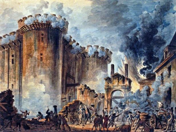 Bastille efterår (1789)