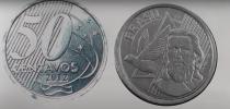 Zwróć uwagę na monety 50-centowe: dwie z nich można wycenić na 5000 BRL